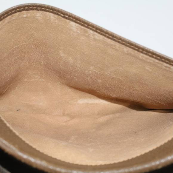 GUCCI GG Canvas Clutch Bag PVC Leather Beige Auth yk7935B - Picture 12 of 16